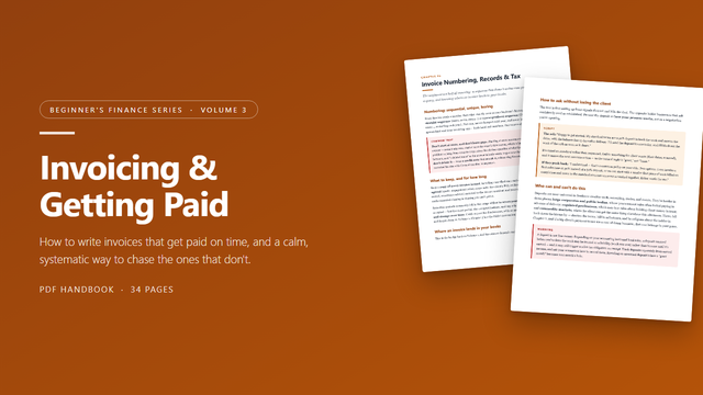 Invoicing & Getting Paid — A Plain-English Handbook